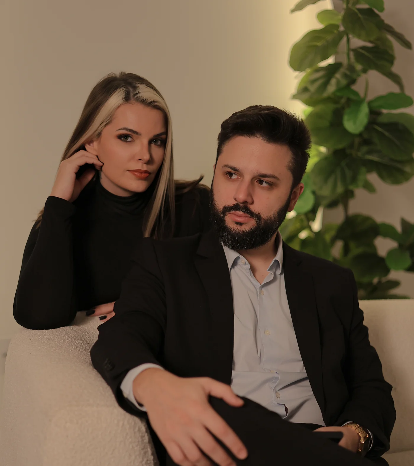 Greicy Weissheimer e Bruno Madalena, sócios da Weiss Company